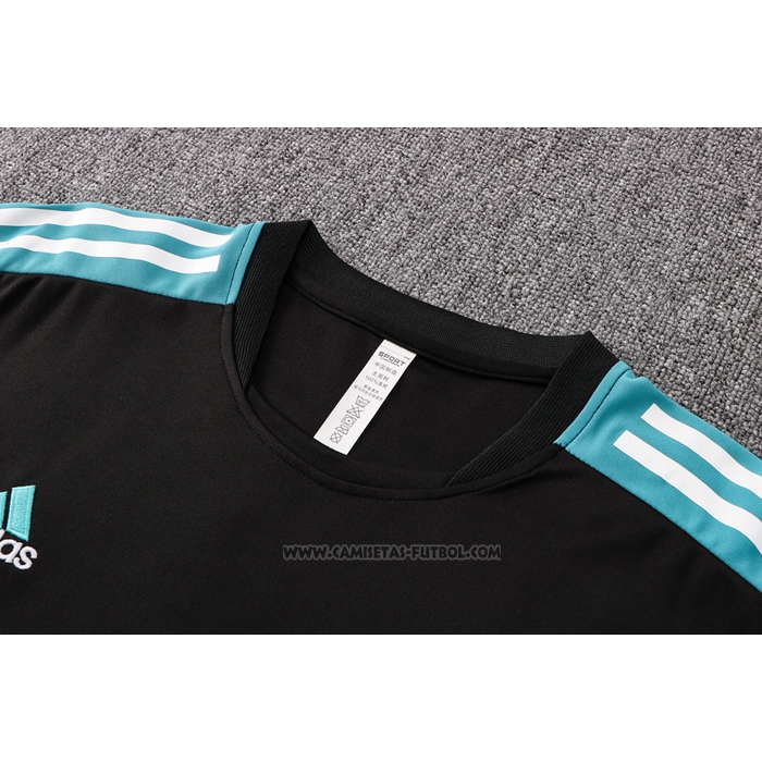 Chandal del Real Madrid Manga Corta 2022-2023 Negro